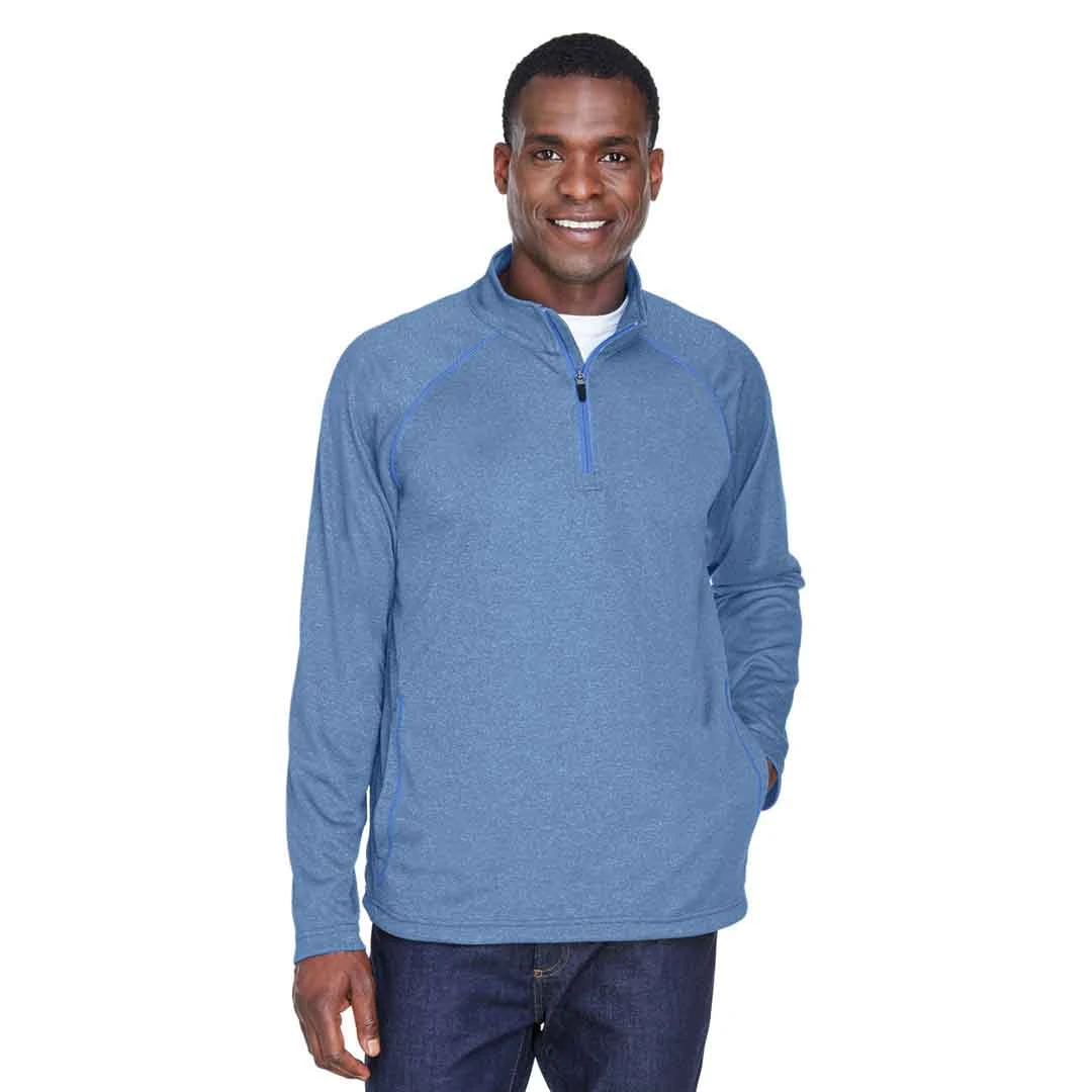 Devon & Jones - Men's 1/4 Zip Tech Shell Pullover (DG440 BF) - Image 2