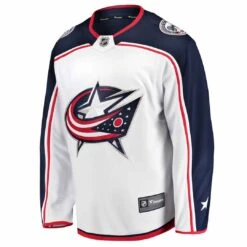 Fanatics - Kids' (Youth) Columbus Blue Jackets Breakaway Away Jersey (879Y CBJA 2GD BWA)
