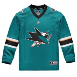 Fanatics - Kids' (Youth) San Jose Sharks Replica Home Jersey (265Y SSHH 2GE RJH)