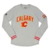 Fanatics - Men's Calgary Flames Throwback Long Sleeve T-Shirt (M085 HGC VCF 1B6)