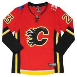 Fanatics - Women's Flames Sean Monahan Breakaway Jersey (879W CALX H35 M23)