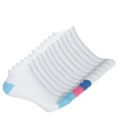 Fruit Of The Loom - Kids' 12 Pack Low Cut Sock (FRG10113LB WHAST)