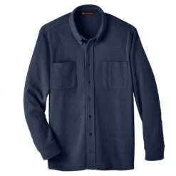 Harriton - Men's StainBloc Pique Fleece Shirt Jacket (M708 NP)