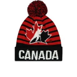 IIHF - Men's Team Canada Beanie (HOCA03XHMBLC1GT 62RBL)