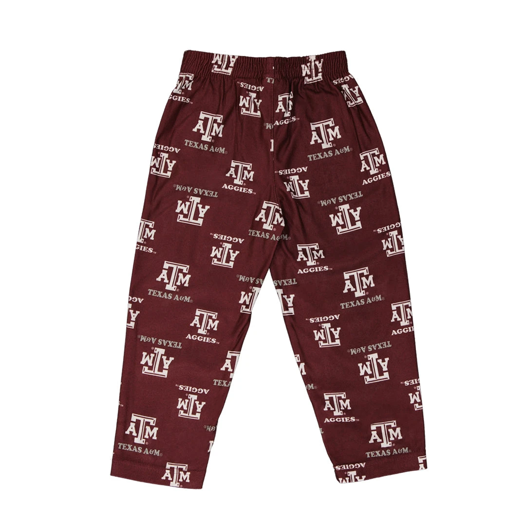 Outerstuff Kids' (Toddler) Texas A&M Aggies Printed Pant (K44LF4 66) - Image 2
