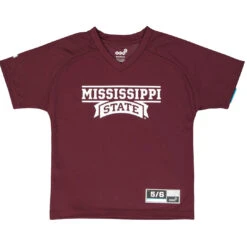 Outerstuff Kids' Mississippi State Bulldogs Performance Jersey T-Shirt (K46NG1 MS)