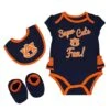 Outerstuff Girls' (Infant) Auburn Tigers Trifecta Set (K413JQ 92)