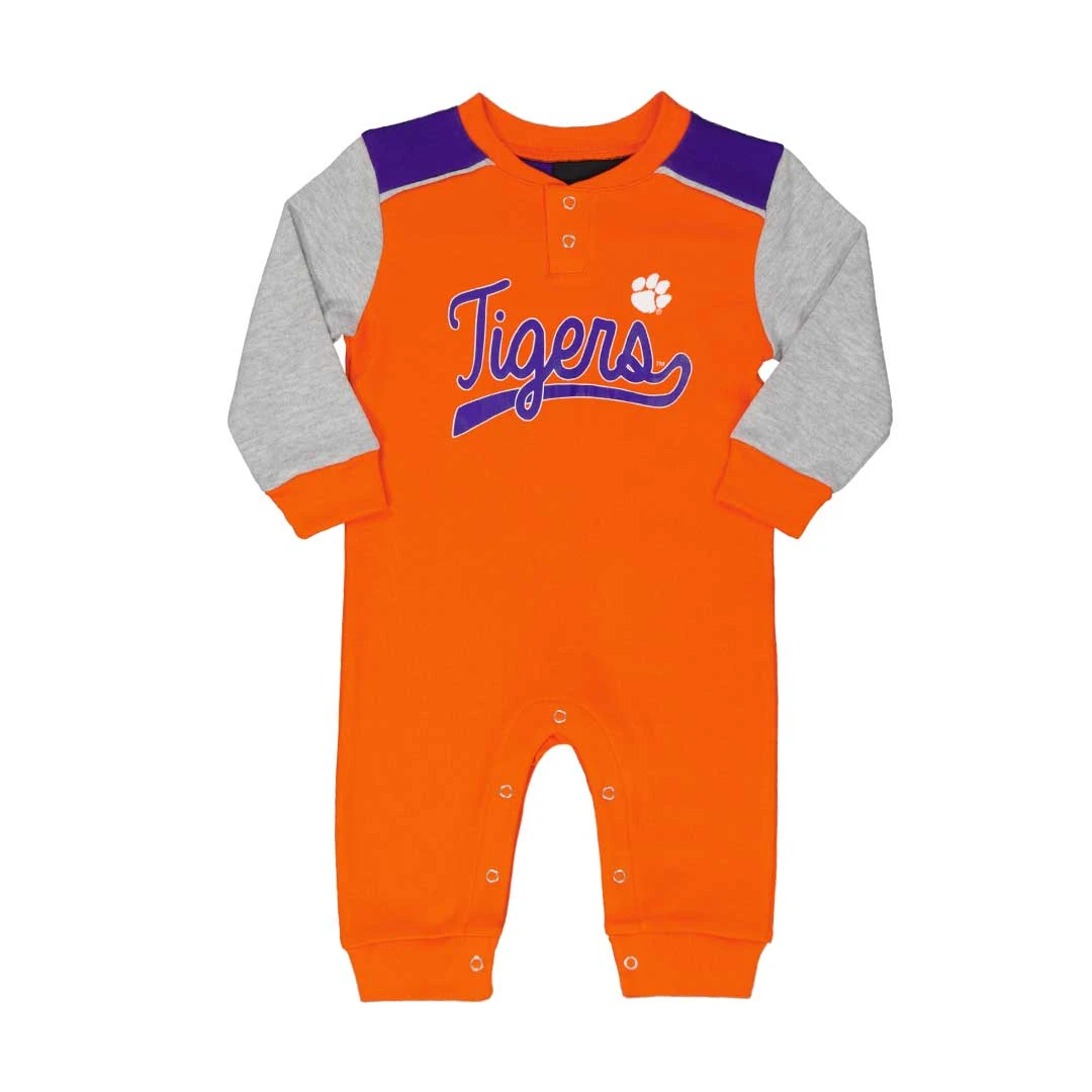 Outerstuff Kids' (Infant) Clemson Tigers Long Sleeve Coverall (KQ41T85 50)