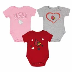 Outerstuff Girls' (Infant) Louisville Cardinals 3pc Champ Set (KZ415Z5 55)