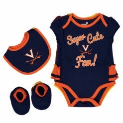 Outerstuff Kids' (Infant) Virginia Cavaliers Trifecta Set (K413JQ 80)