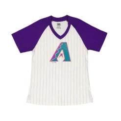 Outerstuff Girls' (Junior) Diamondbacks V-Neck T-Shirt (K3741L 30)
