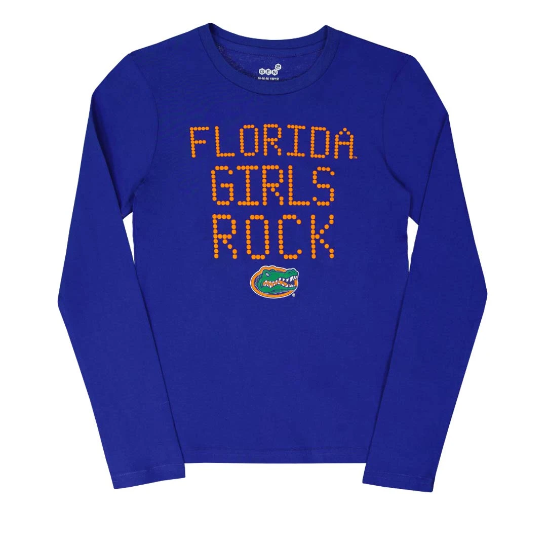 Outerstuff Girls' (Junior) Florida Gators Long Sleeve T-Shirt (K7TSKV 72)