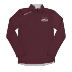 Outerstuff Kids' (Junior) Mississippi State Bulldogs 1/4 Zip Top (K4841889)