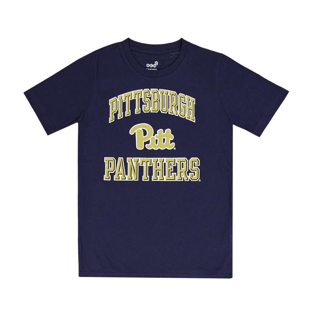 Outerstuff Kids' (Junior) Pittsburgh Panthers Short Sleeve Ovation T-Shirt (KX82ZY 29)