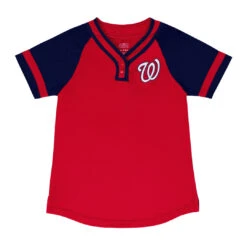 Outerstuff MLB - Girls' (Junior) Washington Nationals Fashion Jersey (K376X4 28)