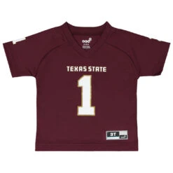 Outerstuff Kids' (Toddler) Texas State Bobcats Performance Jersey T-Shirt (K44NG1 TZ)