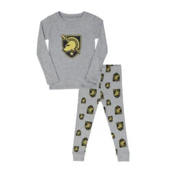Outerstuff Kids' (Toddler) United States Military Academy Long Sleeve Pant Sleep Set (K447EK 17)