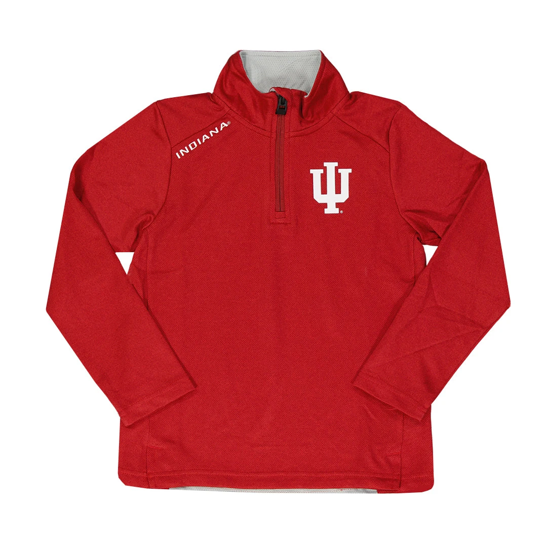Outerstuff Kids' Indiana Hoosiers 1/4 Zip Top (K46418 85N)