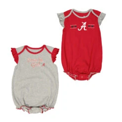 Outerstuff Girls' (Infant) Alabama Crimson Tide Creeper Pack (KA423D6 69N)