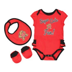Outerstuff Girls' (Infant) Maryland Terrapins Trifecta Set (K423JQ 13N)