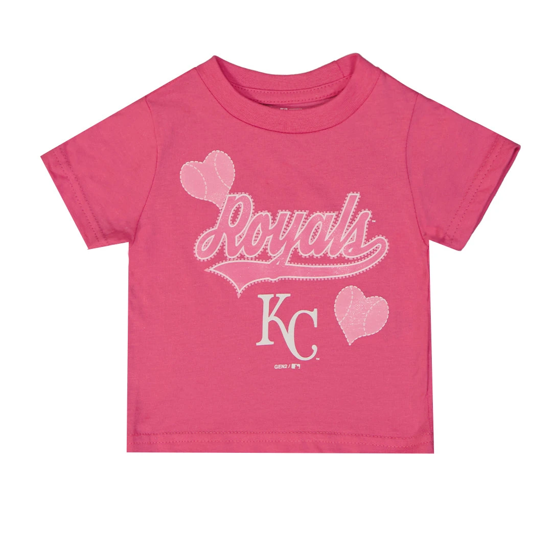 Outerstuff MLB - Girls' (Infant) Kansas City Royals T-Shirt (K31NPK 21)
