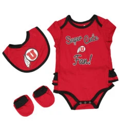 Outerstuff Kids' (Infant) Utah Utes Trifecta Set (K423JQ 32N)