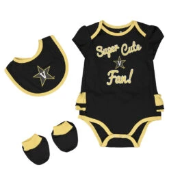 Outerstuff Girls' (Infant) Vanderbilt Commodores Trifecta Set (K423JQ 83N)