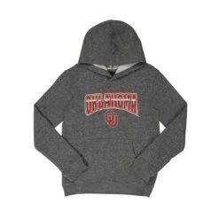 Outerstuff Kids' (Junior) Oklahoma Sooners Chromed Out Hoodie (KZ8ALLFR 91)