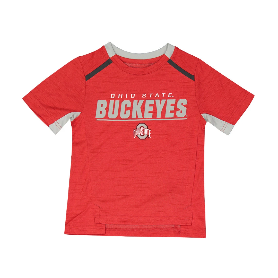 Outerstuff Kids' Ohio State Buckeyes Short Sleeve T-Shirt (KB466FI 86N)