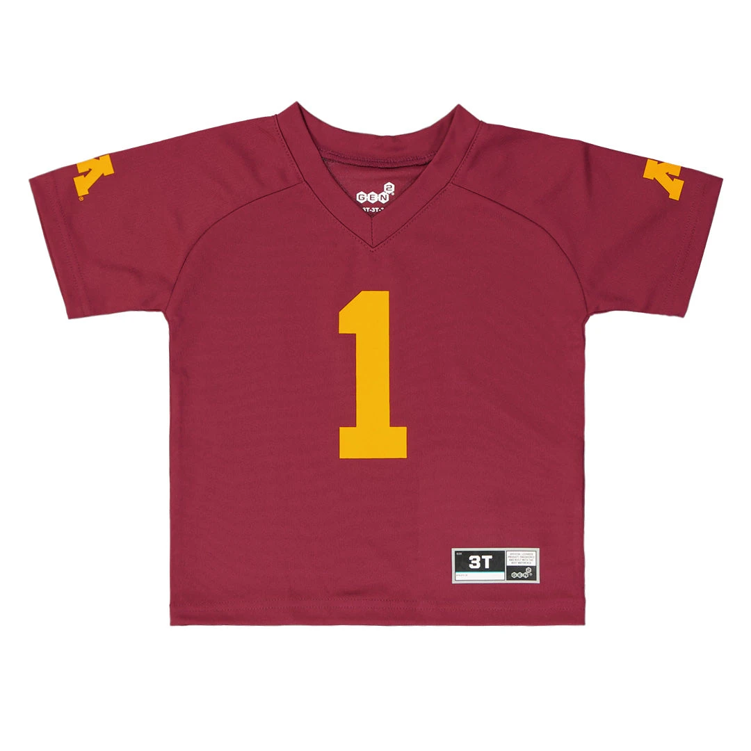 Outerstuff Kids' (Toddler) Minnesota Golden Gophers Performance Jersey T-Shirt (K44NG1 Z2)