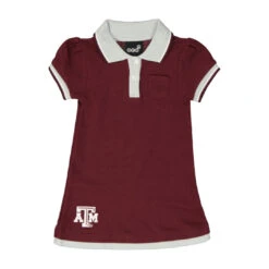 Outerstuff Girls' (Toddler) Texas A&M University Polo Dress (K446TV 66N)