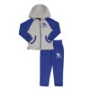Outerstuff Girls' (Toddler) Kentucky Wildcats Lil Champ Full Zip Set (K446KH 76N)