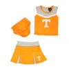 Outerstuff Girls' (Toddler) Tennessee Volunteers Cheerleading Set (K446SZ 78N)