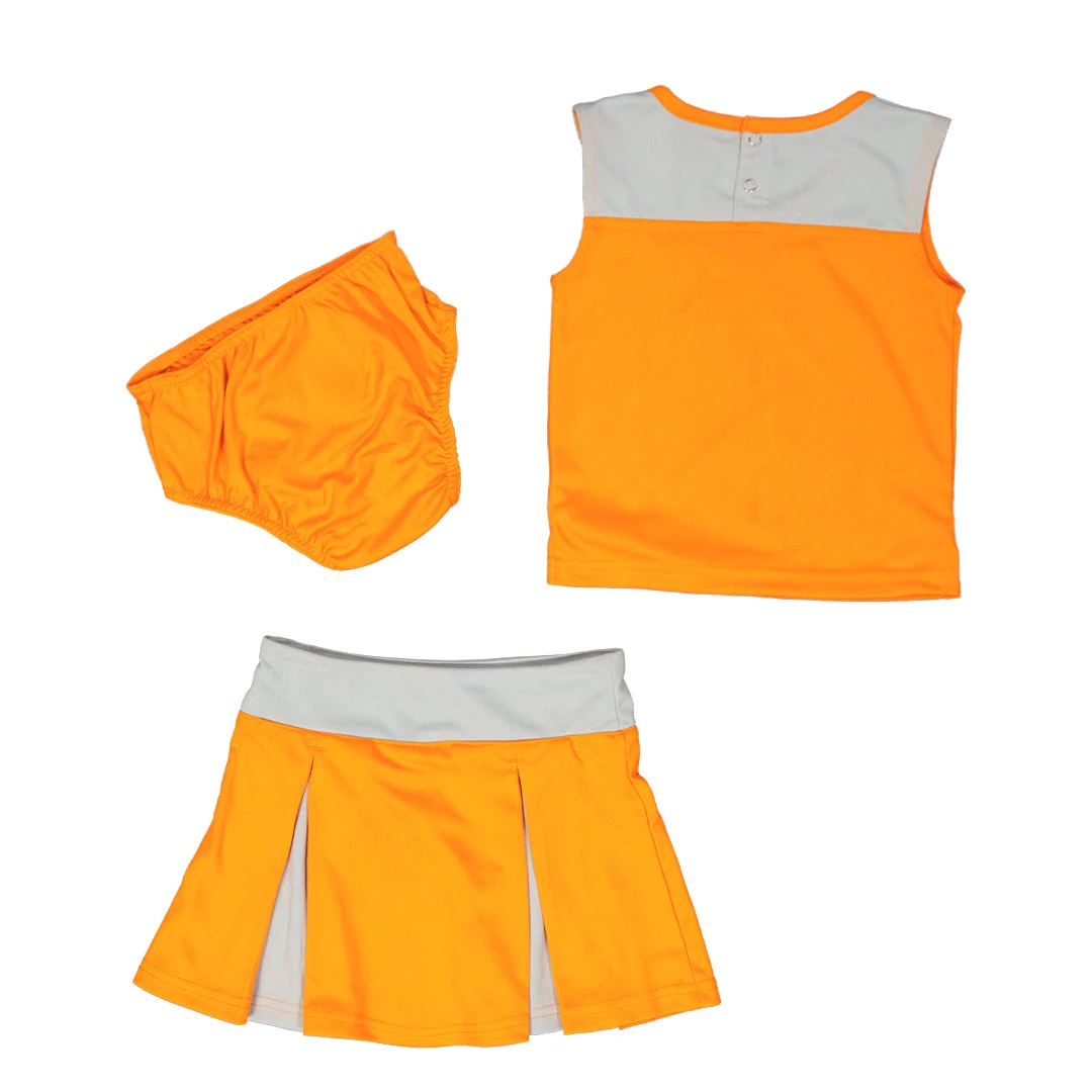 Outerstuff Girls' (Toddler) Tennessee Volunteers Cheerleading Set (K446SZ 78N) - Image 2