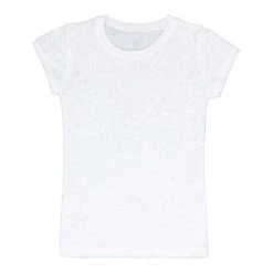 Levelwear - Girls' (Junior) Little Burner Short Sleeve T-Shirt (BU90L WHITE)