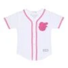 MLB - Girls' (Junior) Baltimore Orioles Glitter Replica Jersey (KV77W9B20)