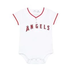 Outerstuff MLB - Kids' (Infant) Los Angeles Angels Home Replica Creeper (KJ72JLB22)
