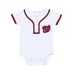 Outerstuff MLB - Kids' (Infant) Washington Nationals Home Replica Creeper (KJ72JLB28)