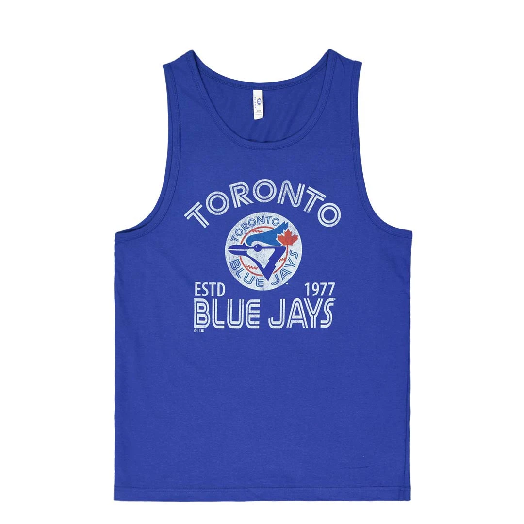 MLB - Men's Toronto Blue Jays Retro World Tank Top (3399TBRTWD 430)