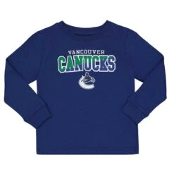 Outerstuff NHL - Kids' (Infant & Toddler) Vancouver Canucks Long Sleeve T-Shirt (HK5I2HC9P CNK-2)