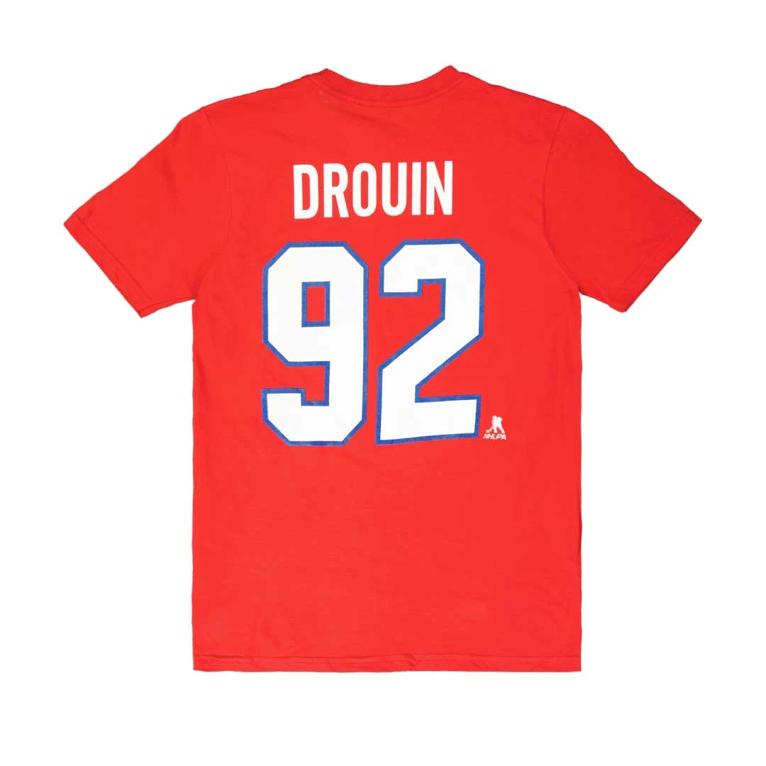 Outerstuff NHL -Kids' (Junior) Montreal Canadiens Drouin T-Shirt (HK5B7HAABH01 CNDJD-REDNVY) - Image 2