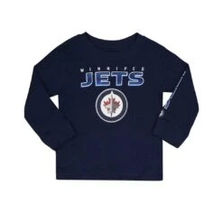 Outerstuff NHL - Kids' (Toddler & Infant) Winnipeg Jets Long Sleeve T-Shirt (HK5I2HC9P WNP)