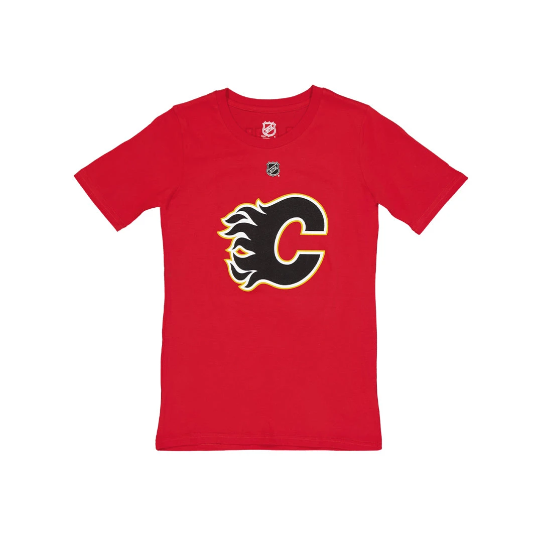 Outerstuff NHL - Kids' (Junior) Calgary Flames Johnny Gaudreau T-Shirt (HK5B7HAABH01 FLMJG)