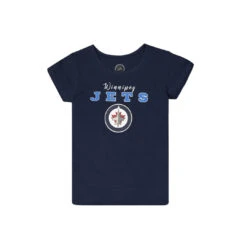 Outerstuff NHL - Girls' (Junior) Winnipeg Jets Short Sleeve T-Shirt (HK5G9HB8A WNP)