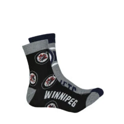 NHL - Men's Winnipeg Jets 2 Pack Socks (NHXX0N8MFQPC1GT 07BCH)