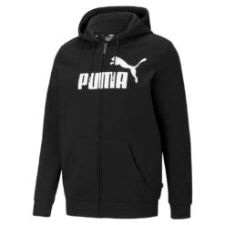 Puma - Men's Essentials Big Logo Full Zip Hoodie (586698 01)