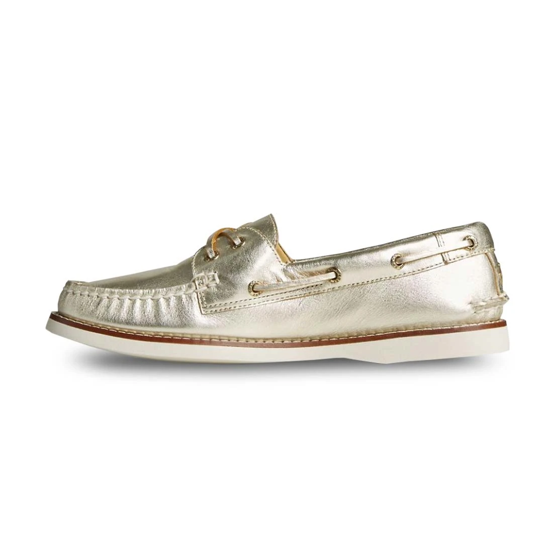 Sperry - Women's Gold Authentic Original 2 Eye Shoes (STS87107) - Image 2