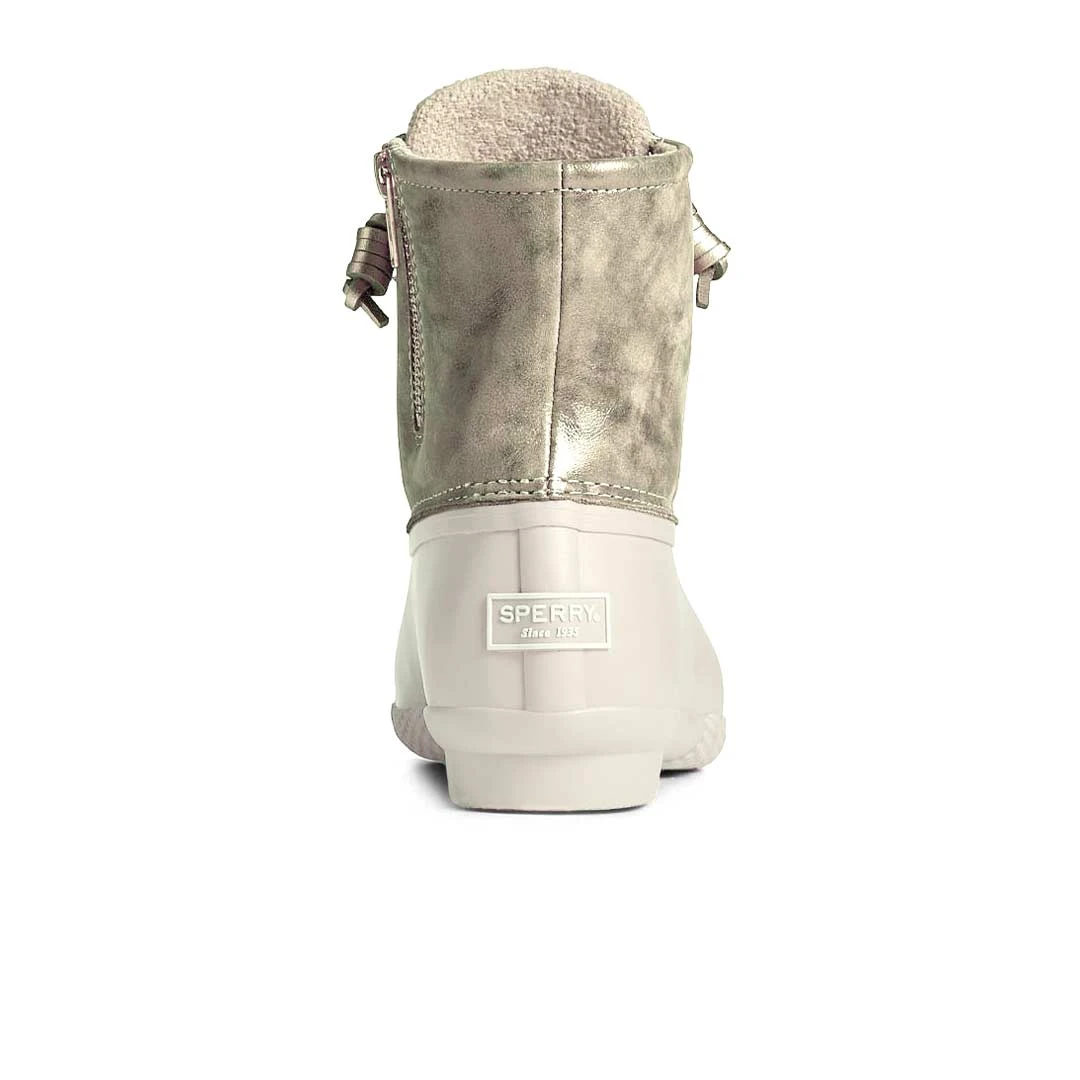 Sperry - Women's Saltwater Shimmer Metallic Leather Duck Boots (STS87904) - Image 3