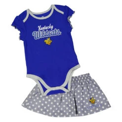 Outerstuff Girls' (Infant) Kentucky Wildcats Onesie With Skirt (KJ42FON 768)