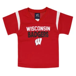 Outerstuff Kids' (Toddler) Wisconsin Chain Mesh T-Shirt (KD44FR8 82N)